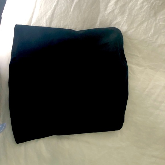 Black tube top with sweetheart neckline - Picture 3 of 4